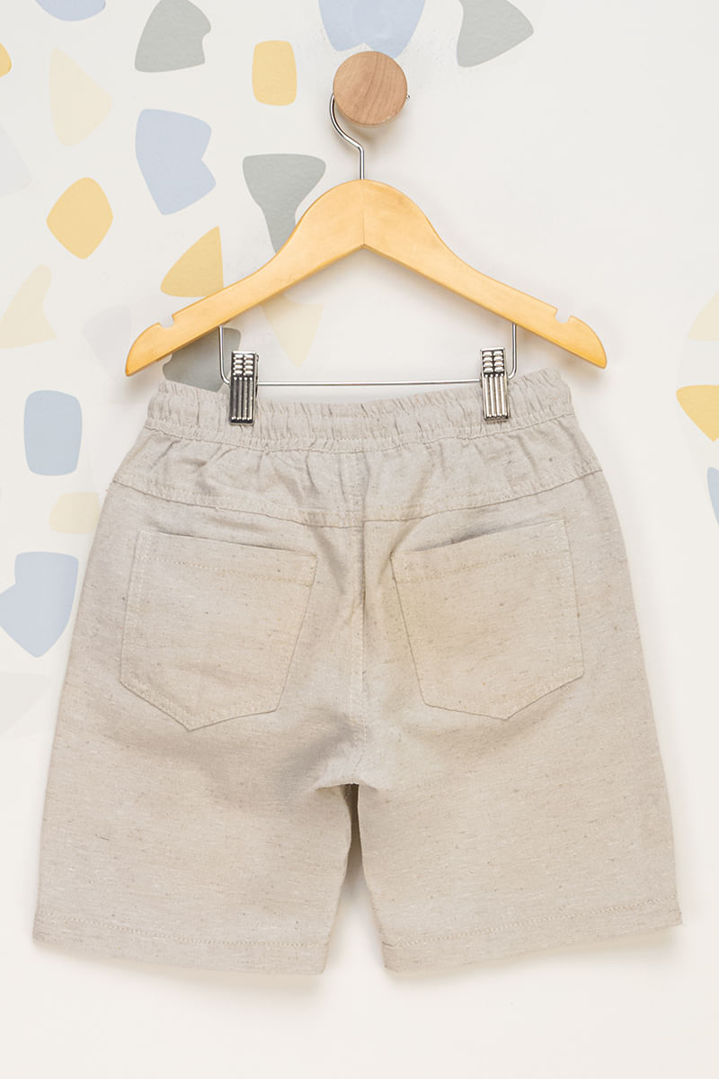 Bermuda-Infantil-Masculina---Bege