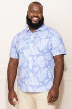 Camisa-Masculina-Plus-Size-Folhagens