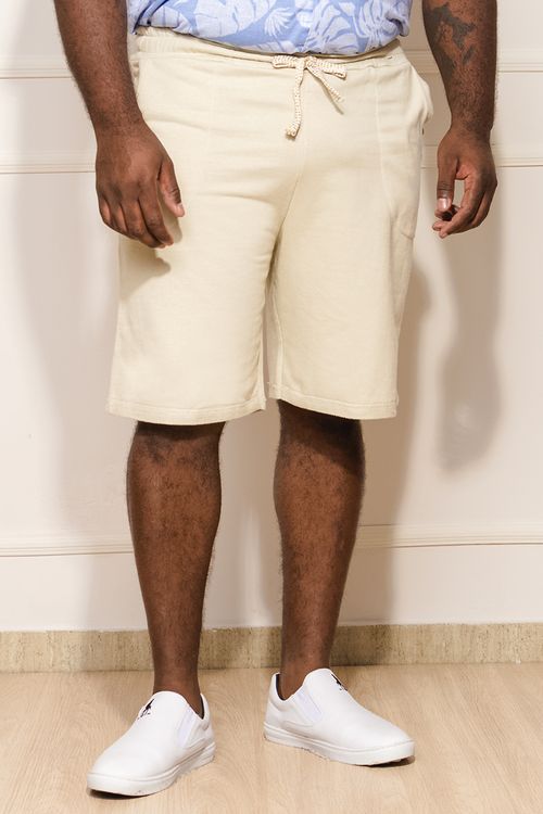 Bermuda Masculina Plus Size Moletinho