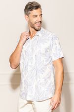 Camisa-Masculina-Folhagens---Branco