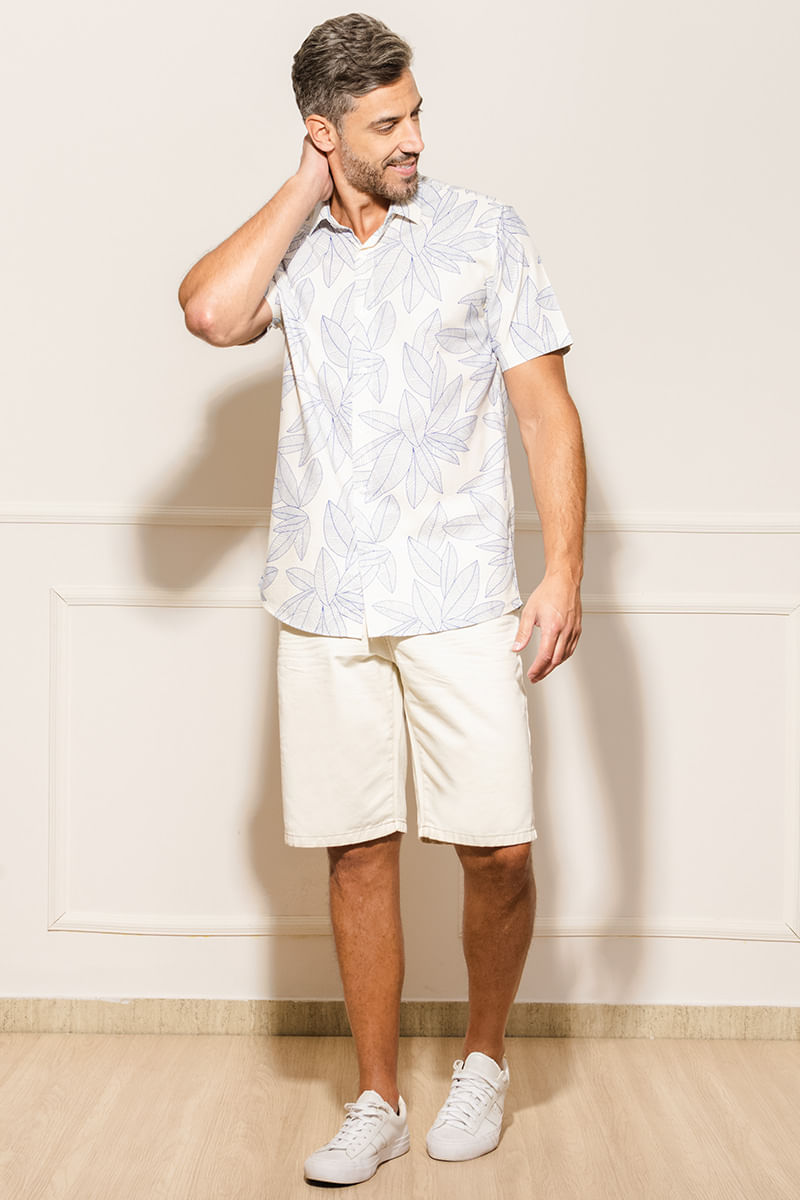 Camisa-Masculina-Folhagens---Branco
