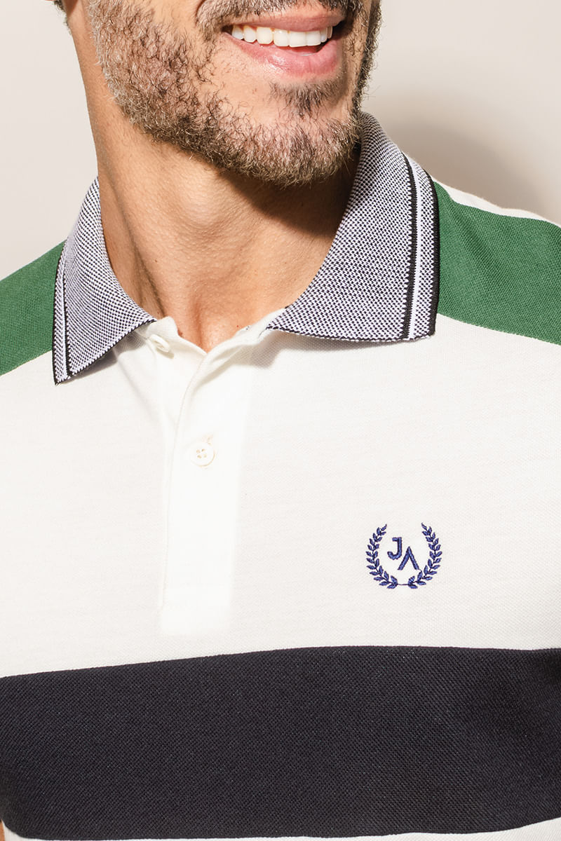 Camisa-Polo-Masculina-Listras---Branco