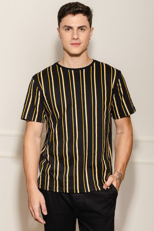 Camiseta Masculina Listras