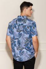 Camisa-Masculina-Folhagens---Azul-
