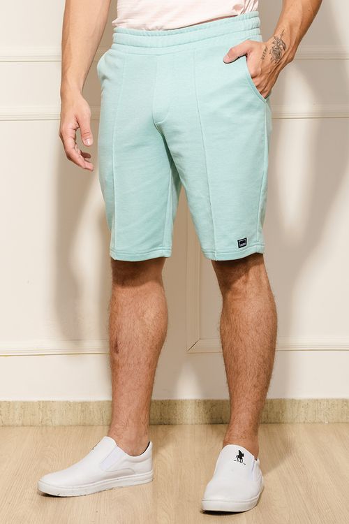 Bermuda Masculina Moletom - Verde