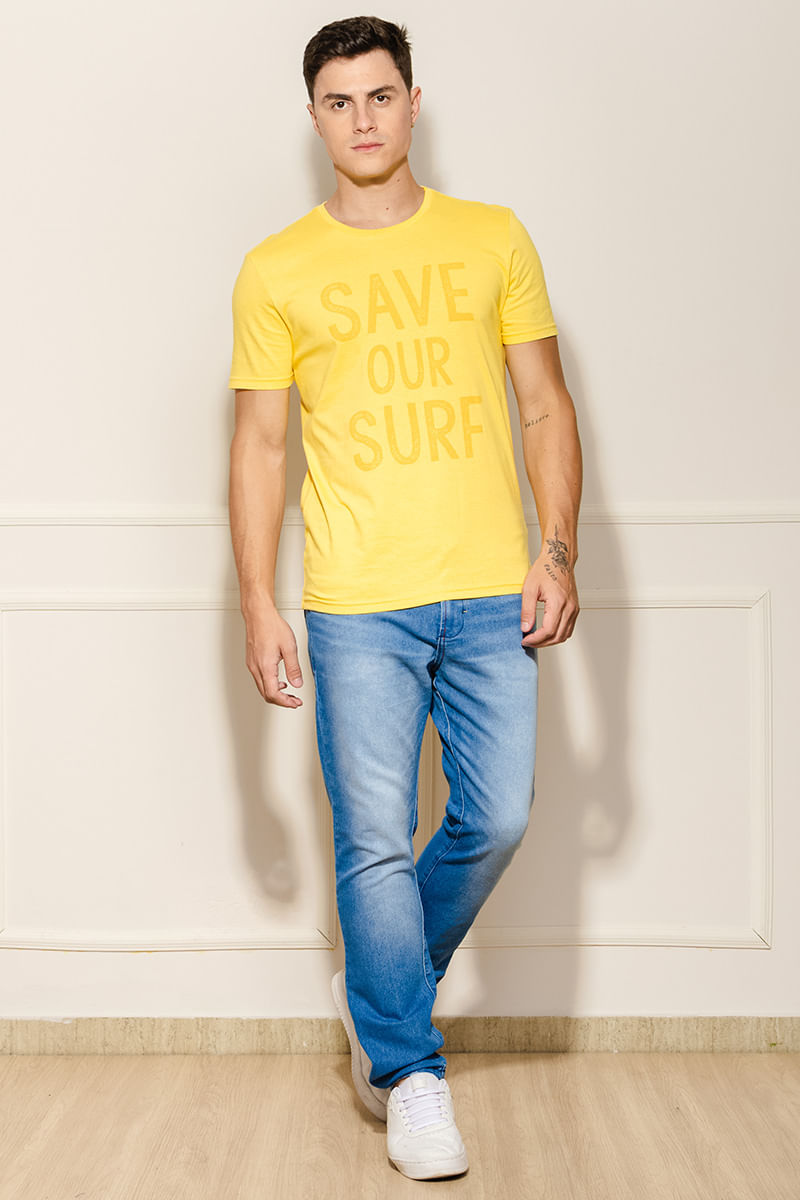 Camiseta-Masculina-Save-Our-Surf---Amarelo