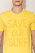 Camiseta-Masculina-Save-Our-Surf---Amarelo