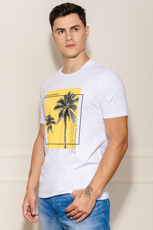 Camiseta Masculina Coqueiros