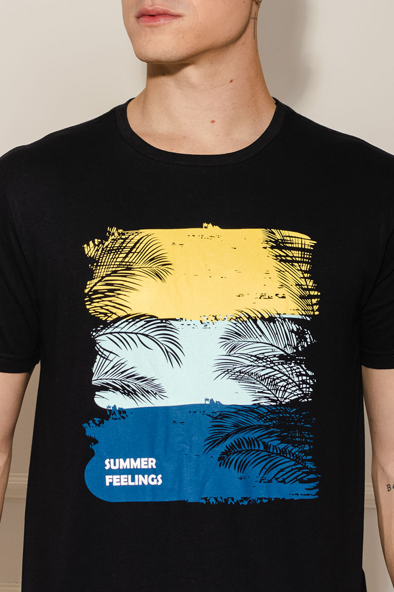 Camiseta-Masculina-Coqueiros---Preto