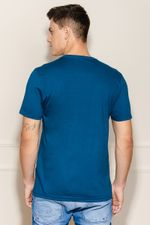Camiseta-Masculina-Recorte-Floral---Azul