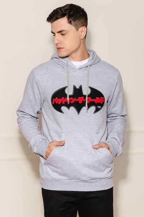 Jaqueta Masculina Moletom Batman