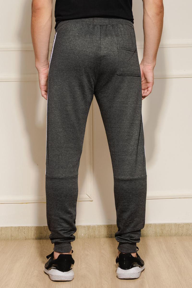 Calca-Masculina-Jogger-Faixa-Lateral---Cinza