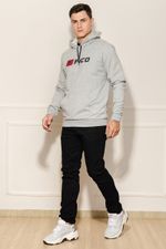 Jaqueta-Masculina-Moletom-Logotipo---Cinza