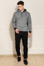 Jaqueta-Masculina-Moletom-Listrada---Cinza
