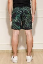Bermuda-Masculina-Folhagens---Preto