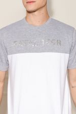 Camiseta-Masculina-Logotipo-em-Glitter