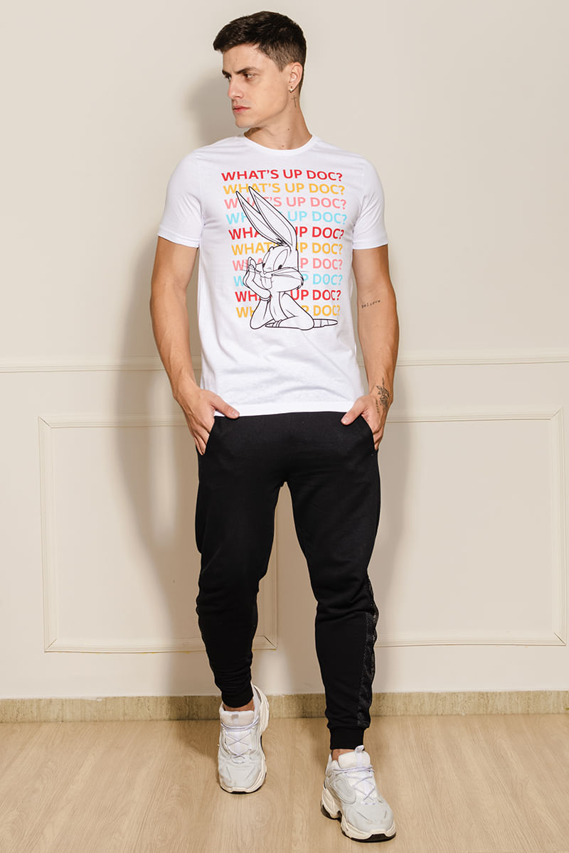 Camiseta-Masculina-Pernalonga-Frases---Branco