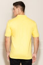 Camisa-Polo-Masculina-com-Bolso---Amarelo