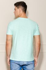 Camiseta-Masculina-Com-Bolso---Azul