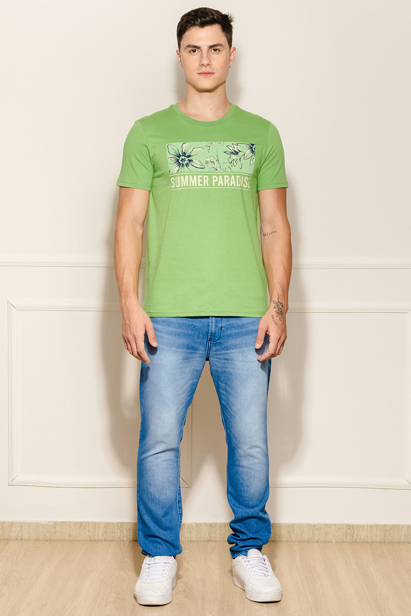 Camiseta-Masculina-Summer-Paradise---Verde