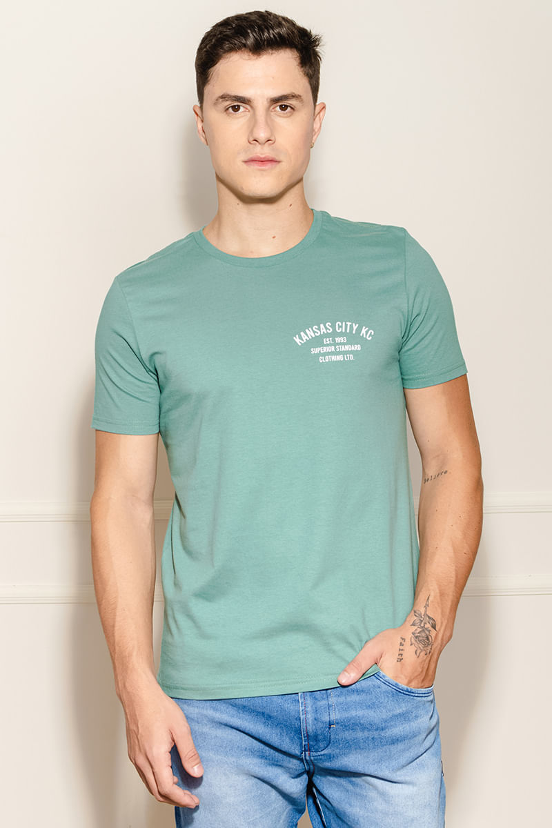 Camiseta-Masculina-Kansas-City---Verde