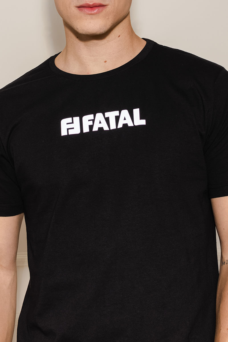 Camiseta-Masculina-Logotipo-Metalizado