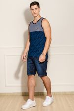 Regata-Masculina-Recorte-Listrado---Azul