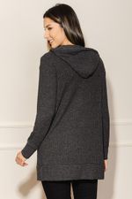 Cardigan-Feminino-Canelado---Cinza