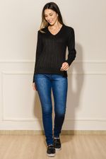 Calca-Feminina-Jeans-com-Elastano---Azul