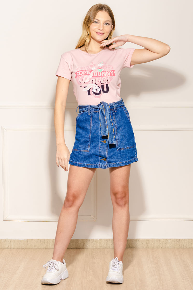 Short-Saia-Transpassada-Jeans---Azul