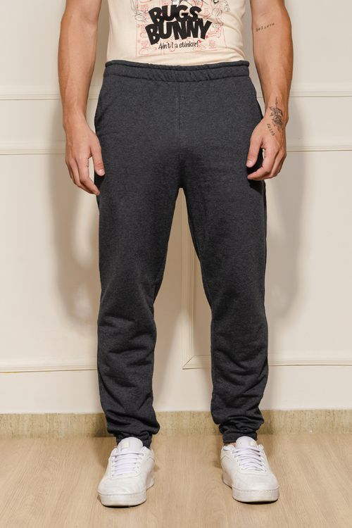 Calça Jogger Masculina Moletom Fico