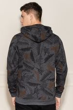 Jaqueta-Masculina-Moletom-Folhagens---Cinza