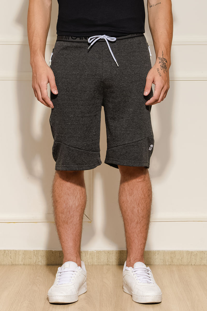 Bermuda-Masculina-Moletom---Cinza