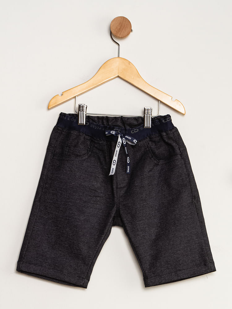 Bermuda-Infantil-Masculino-Jeans-Sarja