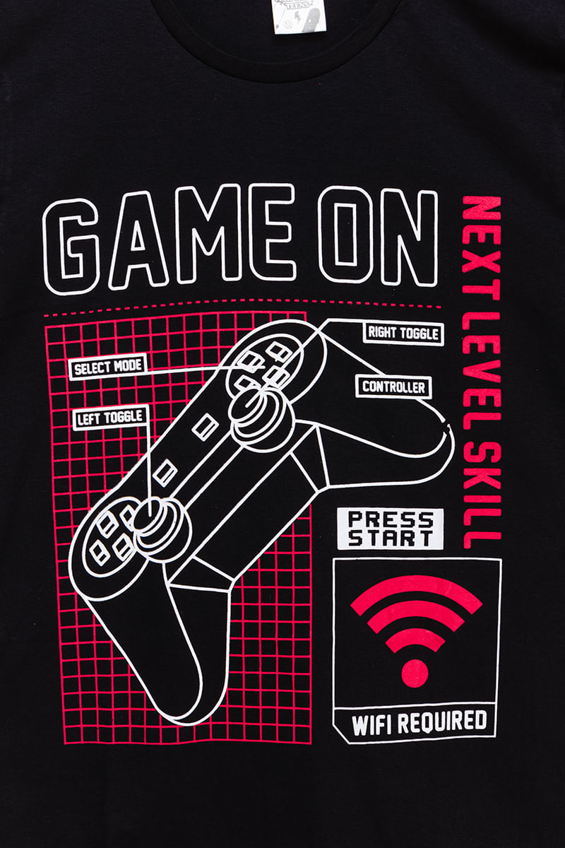 Camiseta-Juvenil-Masculino-Game---Preto