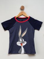 Camiseta-Infantil-Masculino-Pernalonga---Azul-Marinho