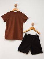 Conjunto-Infantil-Masculino-Taz---Marrom