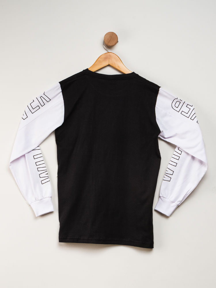 Camiseta-Juvenil-Masculino-Bicolor