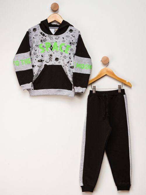 Conjunto Infantil Masculino Moletom Space