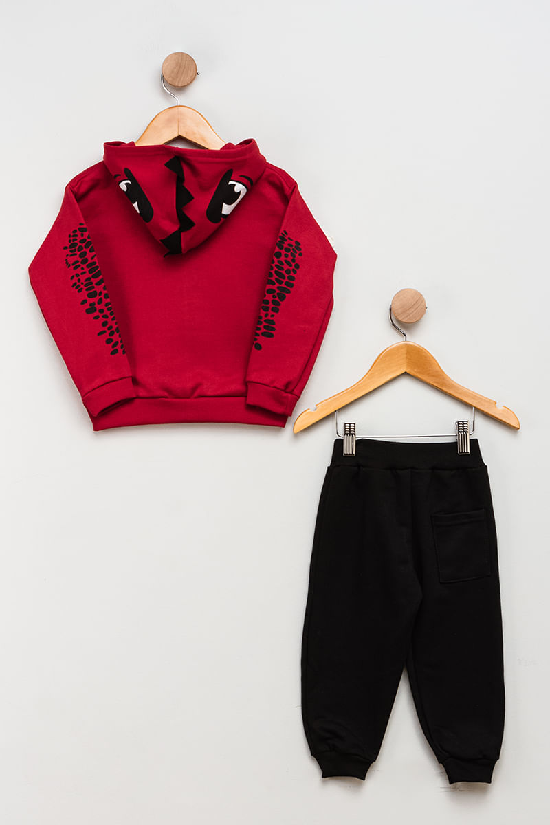 Conjunto-Infantil-Masculino-Moletom-Monstro