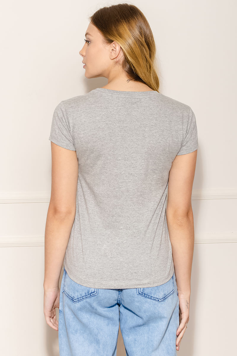 Camiseta-Feminina-Piu-Piu---Cinza