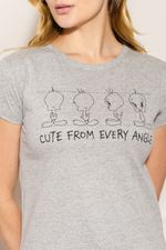 Camiseta-Feminina-Piu-Piu---Cinza