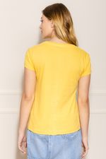 Camiseta-Feminina-Piu-Piu---Amarelo