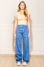 Calca-Feminina-Wide-Leg-Jeans-Marmorizada---Azul