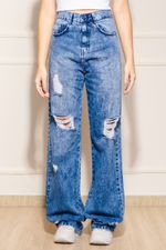 Calca-Feminina-Wide-Leg-Jeans-Smile---Azul