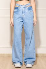Calca-Feminina-Jeans-Wide-Leg-Vazada---Azul