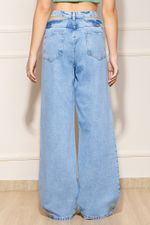 Calca-Feminina-Jeans-Wide-Leg-Vazada---Azul