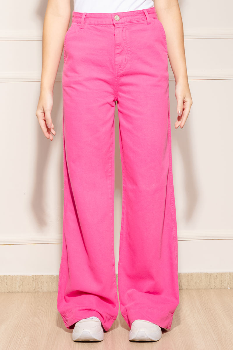 Calca-Feminina-Wide-Leg-Sarja---Rosa