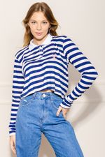 Camisa-Polo-Feminina-Listrada-Pernalonga---Azul