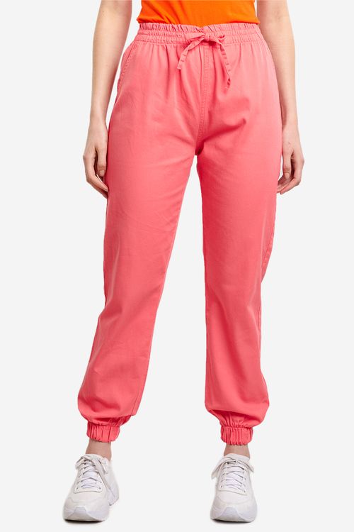 Calça Feminina Jogger - Laranja